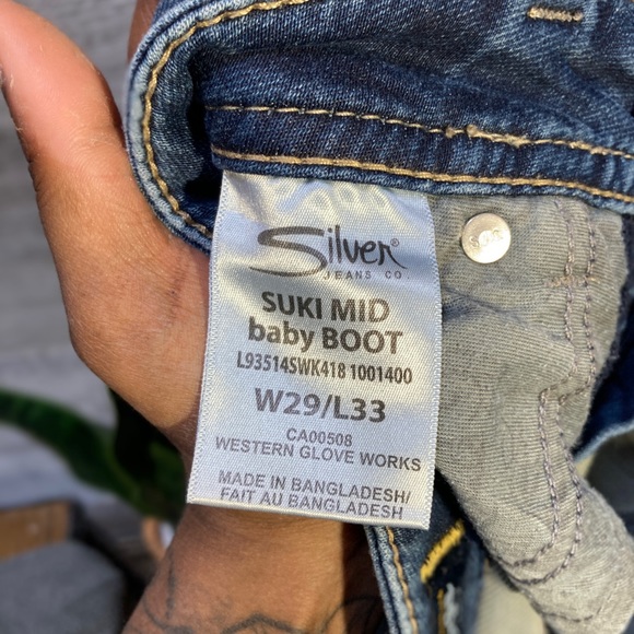 Silver x Joga | Suki Mid Baby Boot - W29/L32, Medium Wash - Picture 7 of 8